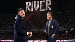 Martín Demichelis y Marcelo Gallardo
