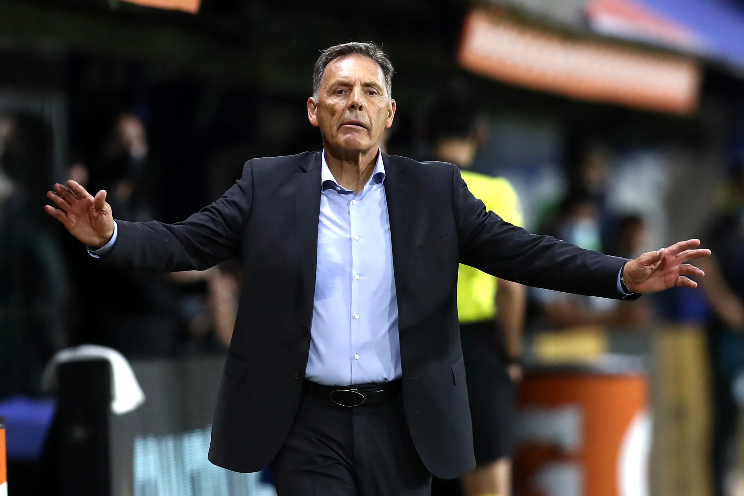 Miguel Ángel Russo, en su segunda etapa como director técnico de Boca. (Getty Images)