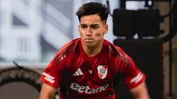 Ian Subiabre, delantero juvenil de River.