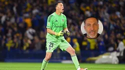 Agustín Marchesín creció a pasos agigantados en Boca.