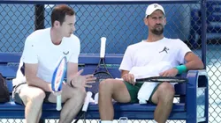 Andy Murray y Novak Djokovic, míticos tenistas.