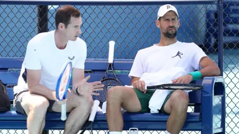 Andy Murray y Novak Djokovic, míticos tenistas.
