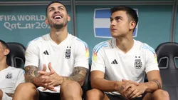 Leandro Paredes y Paulo Dybala.