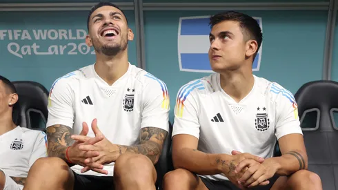 Leandro Paredes y Paulo Dybala.
