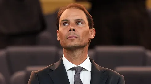 El ex tenista visita con frecuencia el Santiago Bernabéu.