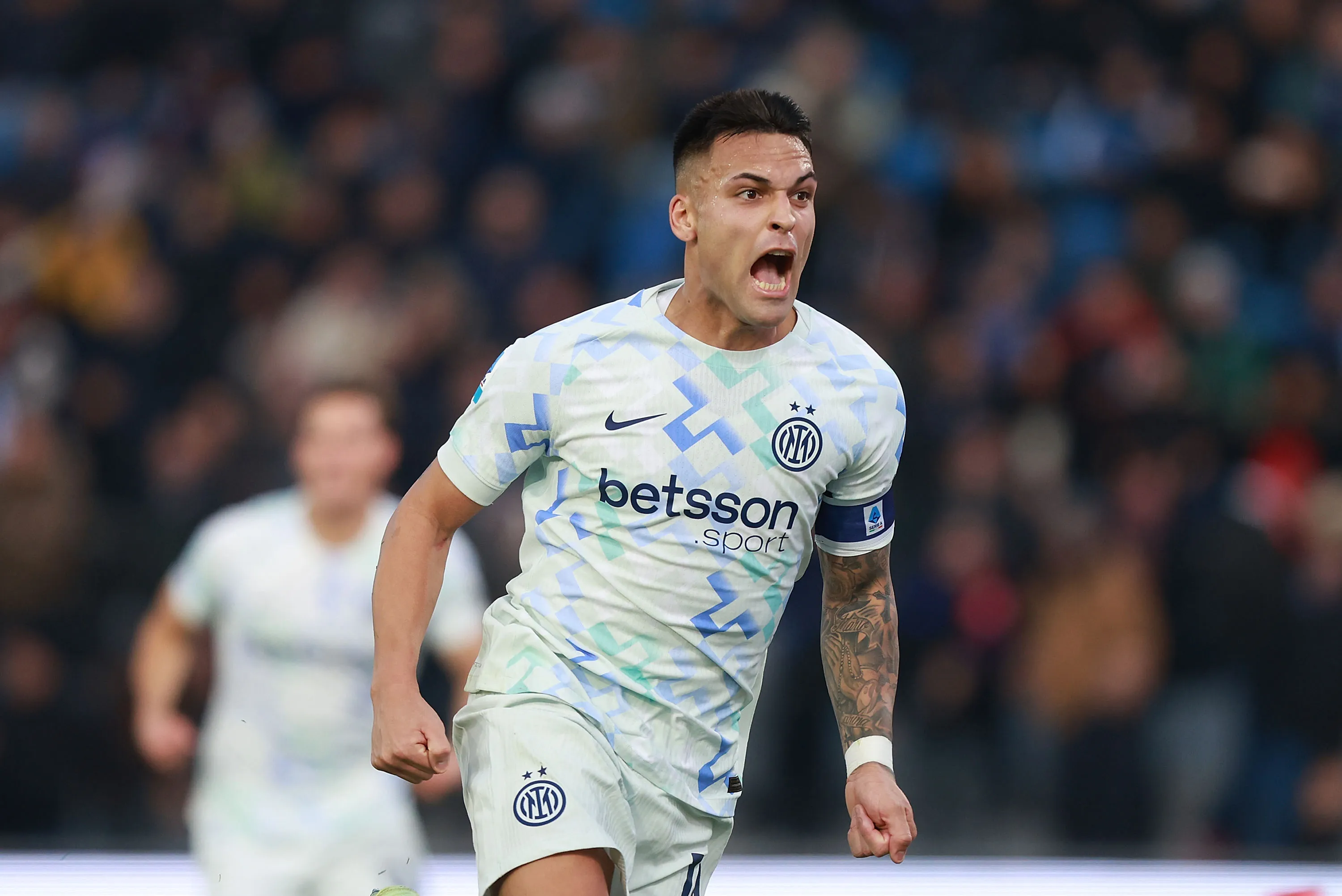 Lautaro Martínez marcó los dos goles del triunfo de Inter ante Pisa. (Getty).
