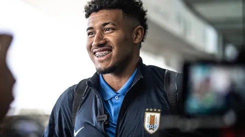 Kevin Amaro, jugador de la Selección de Uruguay.