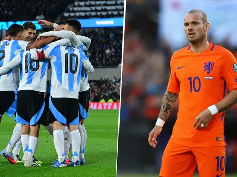 ¿Rencor por Brasil 2014? Wesley Sneijder no ve a Argentina candidato para el Mundial 2026