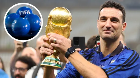 Lionel Scaloni será el encargado de ingresar la Copa del Mundo en el sorteo del Mundial 2026.