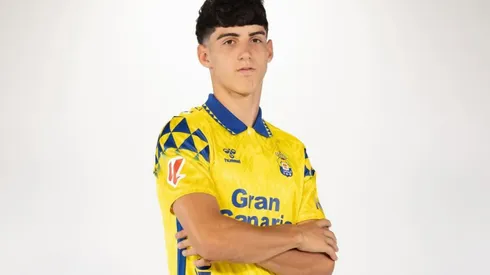 Valentín Pezzolesi, futbolista de UD. Las Palmas.
