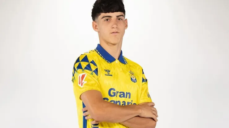 Valentín Pezzolesi, futbolista de UD. Las Palmas.