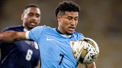 Kevin Amaro, jugador de la Selección de Uruguay.