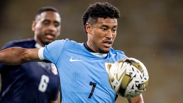Kevin Amaro, jugador de la Selección de Uruguay.