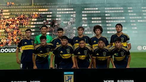 El plantel de Boca que ganó el Torneo Proyección.