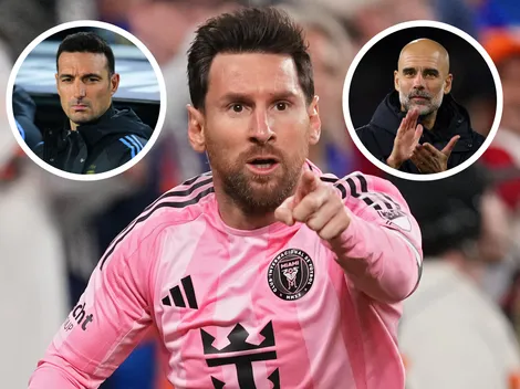 Lionel Messi eligió entre Pep Guardiola y Lionel Scaloni