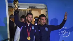 Lionel Messi destacó la gestión de Lionel Scaloni al frente de la Selección Argentina.