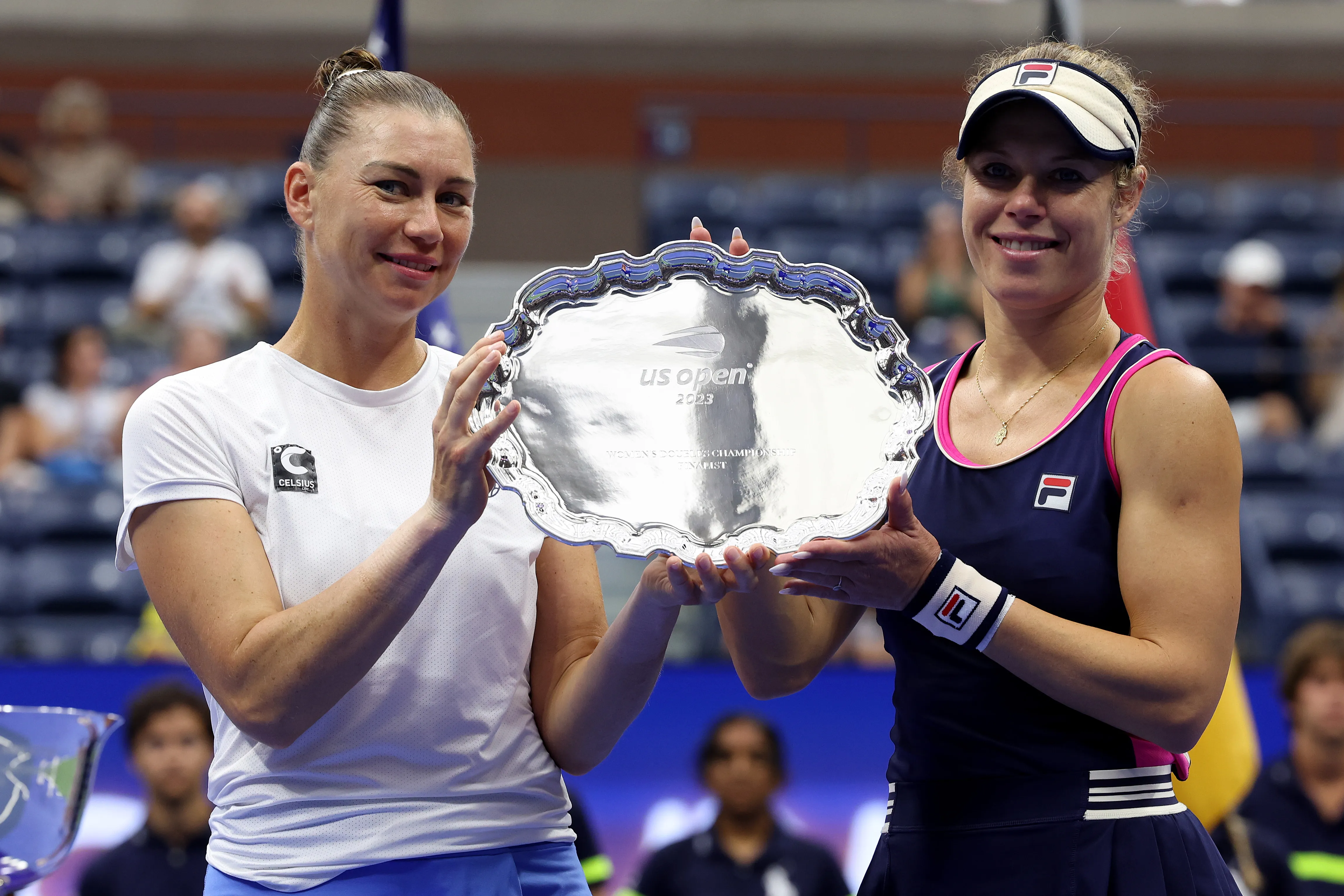 Zvonareva y Siegemund en 2023. (Foto: Getty).