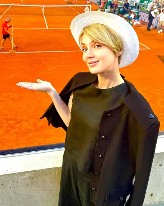 Anna Chakvetadze en Roland Garros 2025. (Foto: @achak87).