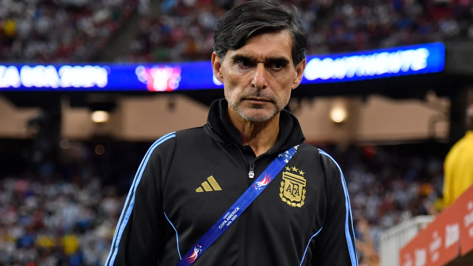 Roberto Ayala, ayudante de campo en la Selección Argentina. (Getty Images)