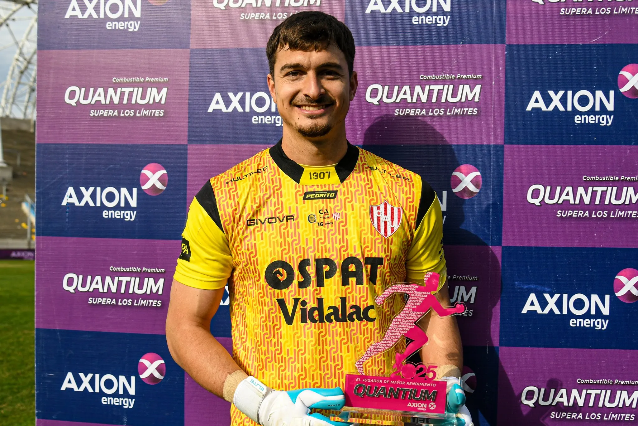 Matías Tagliamonte, arquero de Unión.