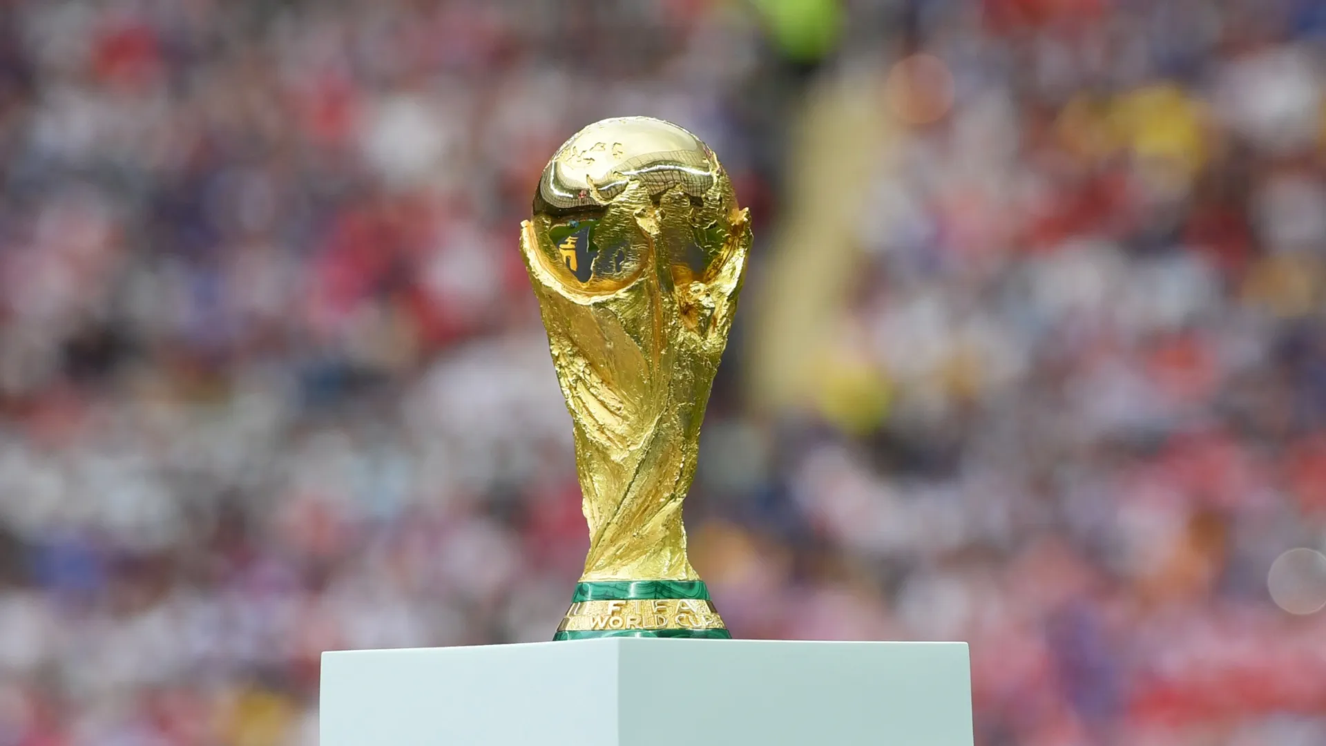 El trofeo de la Copa del Mundo. (Getty Images)