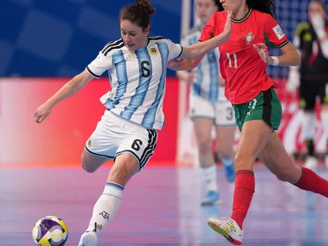 Tras caer ante Portugal, Argentina irá por el bronce ante España en el primer Mundial de futsal femenino