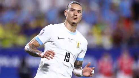 Darwin Núñez en la Selección de Uruguay.