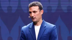 Con la copa en brazos, la promesa de Scaloni para el Mundial 2026