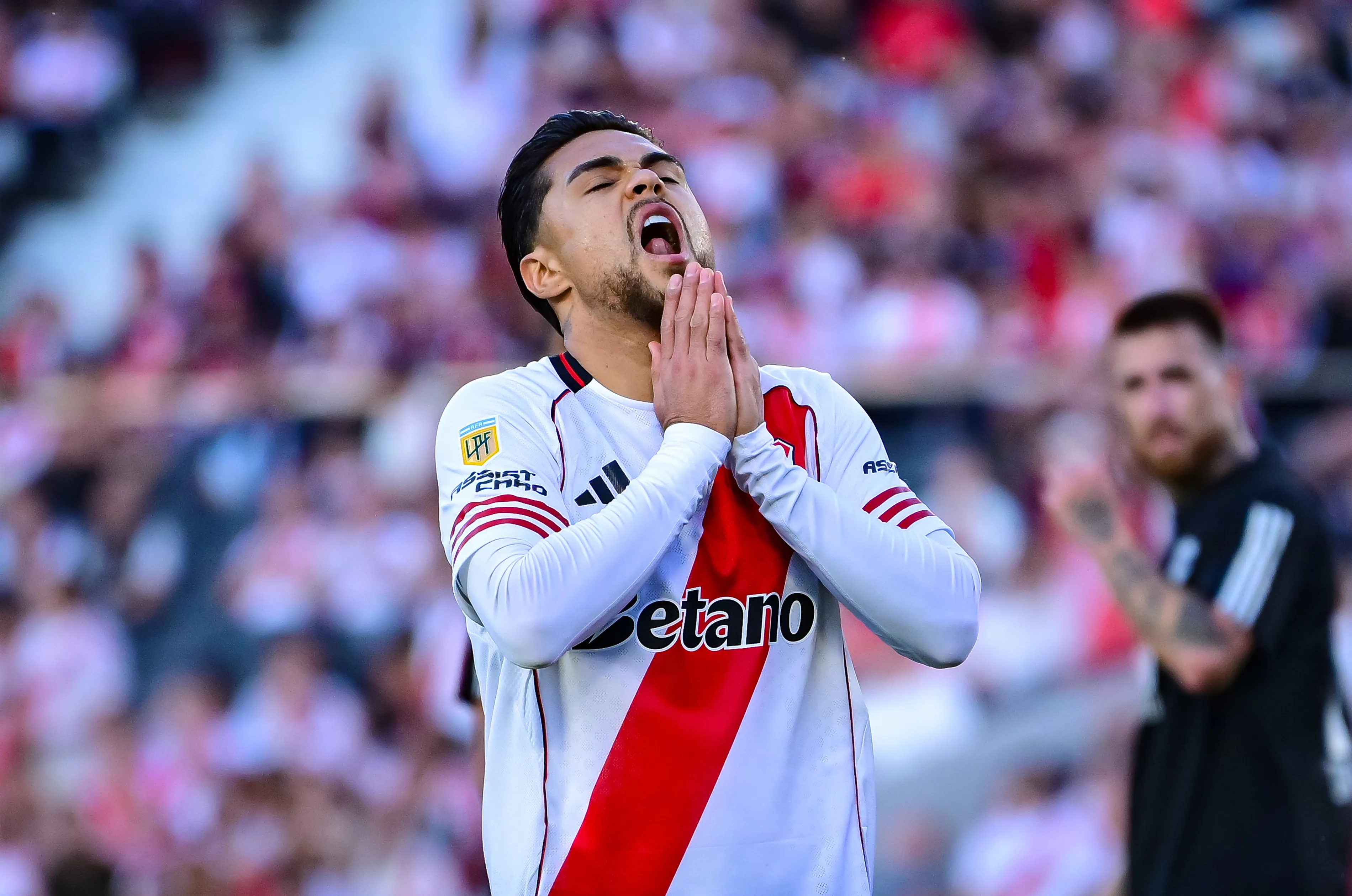 Paulo Díaz, defensor chileno de River Plate. (Getty Images)