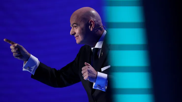 El presidente de FIFA dio la bienvenida al sorteo del Mundial 2026.