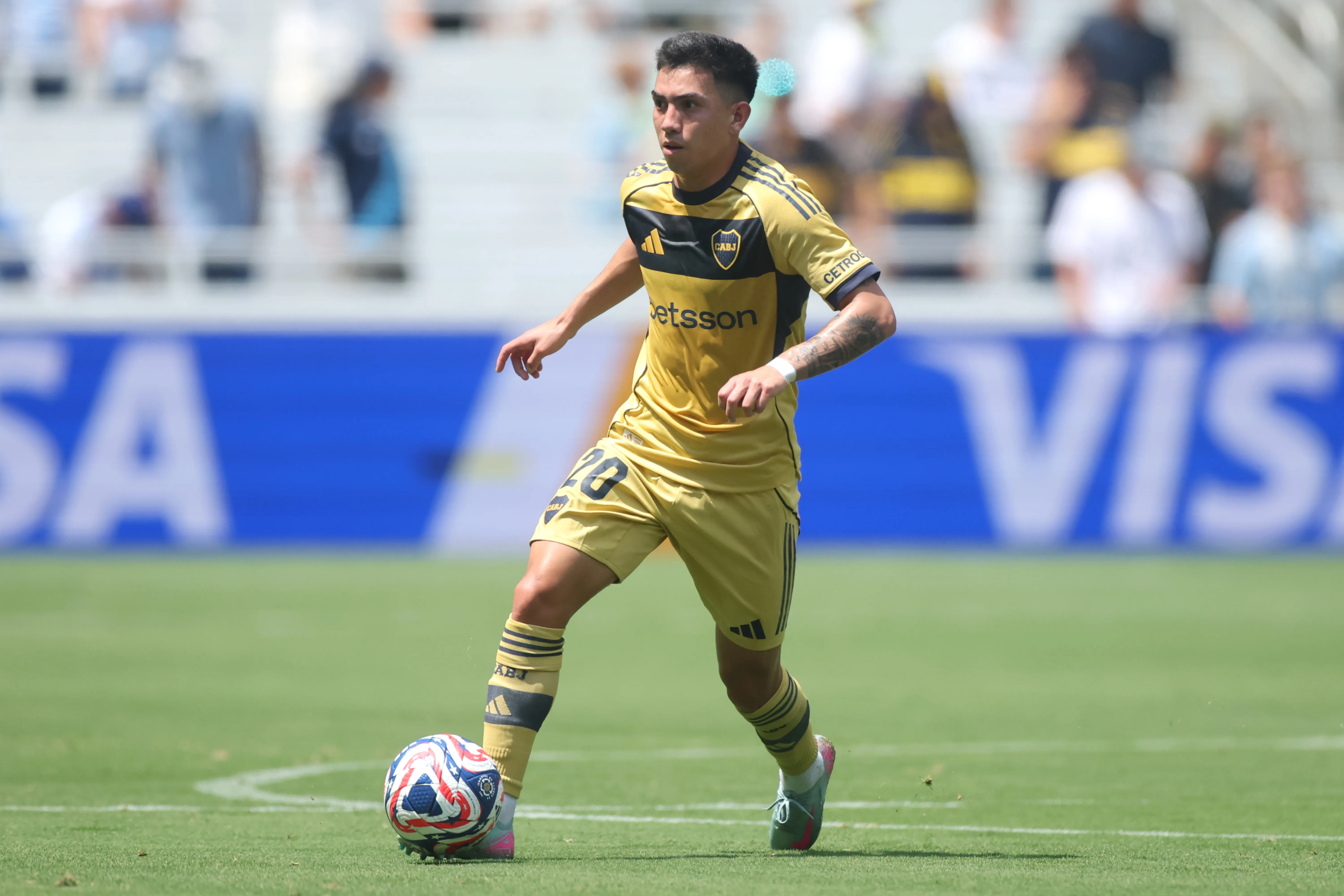 Alan Velasco, futbolista de Boca Juniors. (Getty Images)