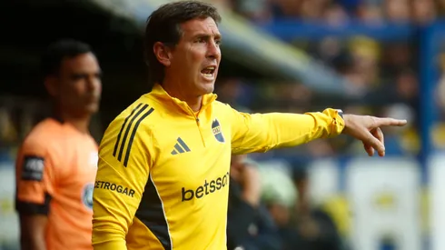 Claudio Úbeda, director técnico de Boca Juniors.