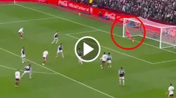 La impresionante atajada de Dibu Martínez ante Arsenal