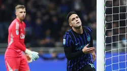 Lautaro Martínez celebra su gol ante Como.