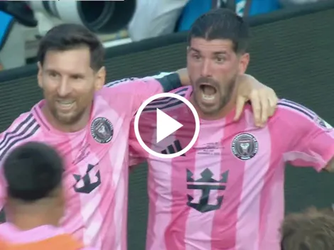 Asistencia de Messi y gol de De Paul en la final de la MLS