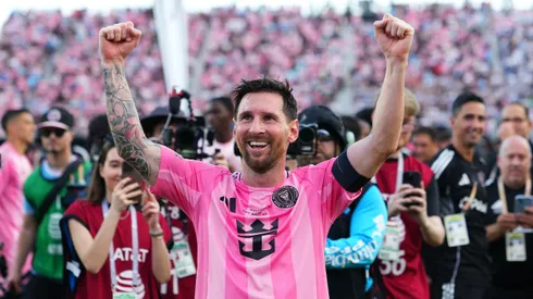 Lionel Messi fue campeón de la MLS con Inter Miami.