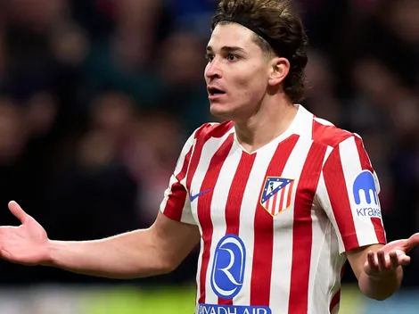Tras la derrota de Atlético de Madrid, los hinchas explotaron contra Julián Álvarez: "Se tiene que ir ya"