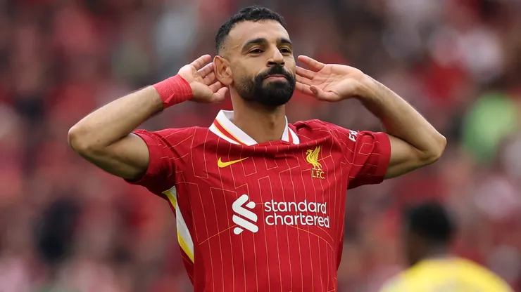 Mohamed Salah, delantero egipcio de Liverpool.
