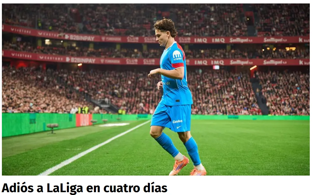 Julián Alvarez es la imagen de la temporada irregular del Atlético de Madrid.