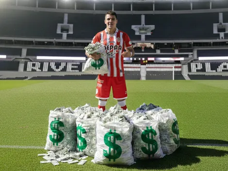 ¿Se aleja de River? Unión le puso precio a Mate Del Blanco