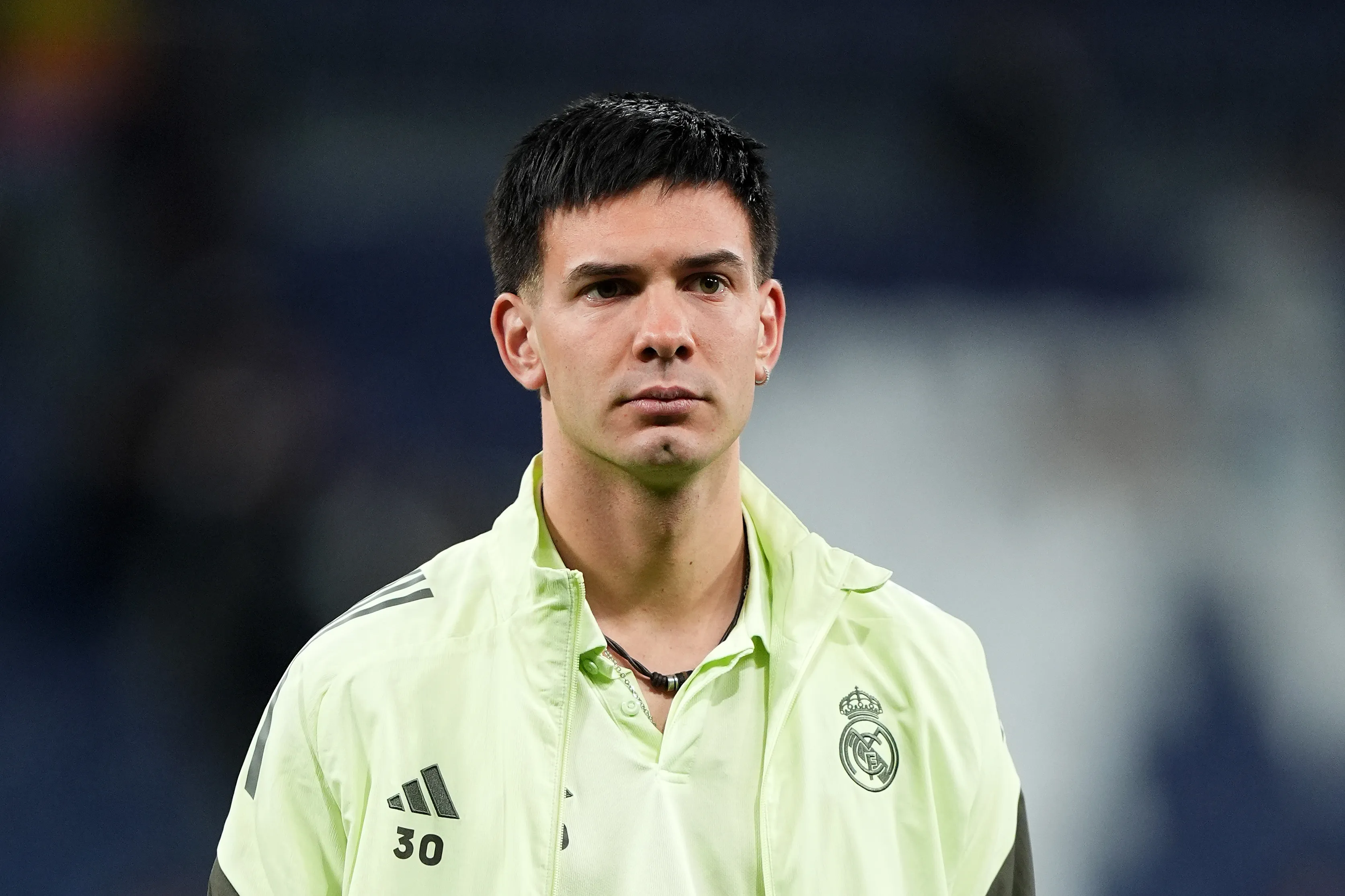 Franco Mastantuono espera por minutos. (Foto: Getty)