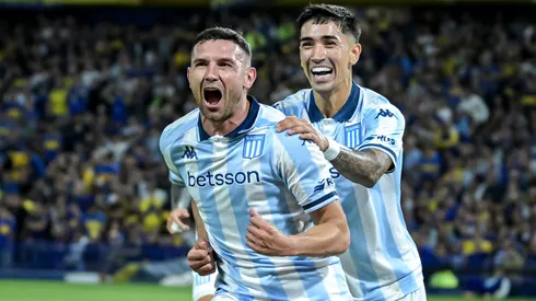 Adrián Maravilla Martínez, autor del gol de Racing que eliminó a Boca del Torneo Clausura 2025.