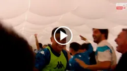 Marcos Rojo celebró el pase de Racing a la final