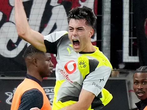 La imponente racha de Anselmino como titular en Borussia Dortmund