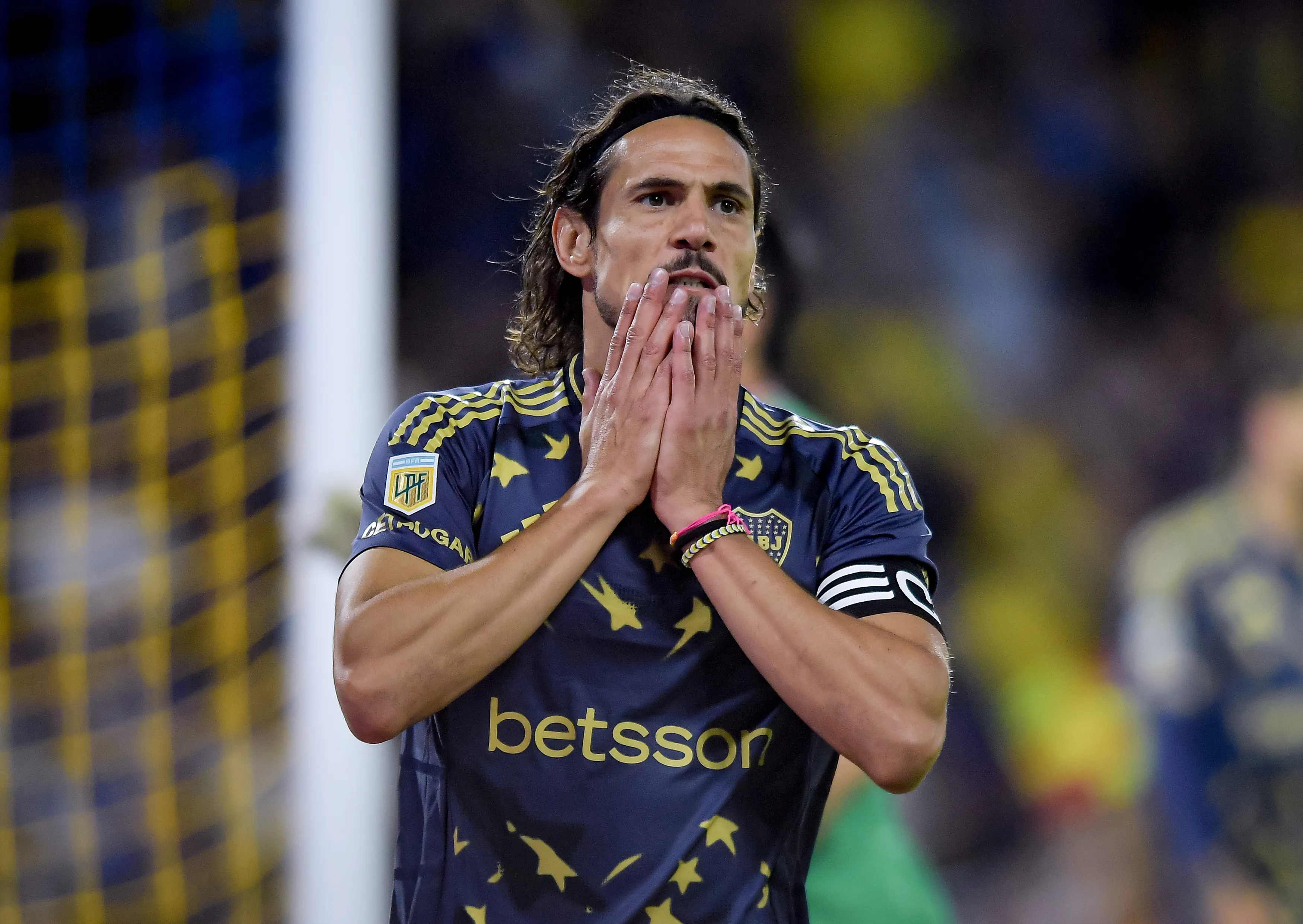 Edinson Cavani, delantero uruguayo de Boca Juniors. (Getty Images)