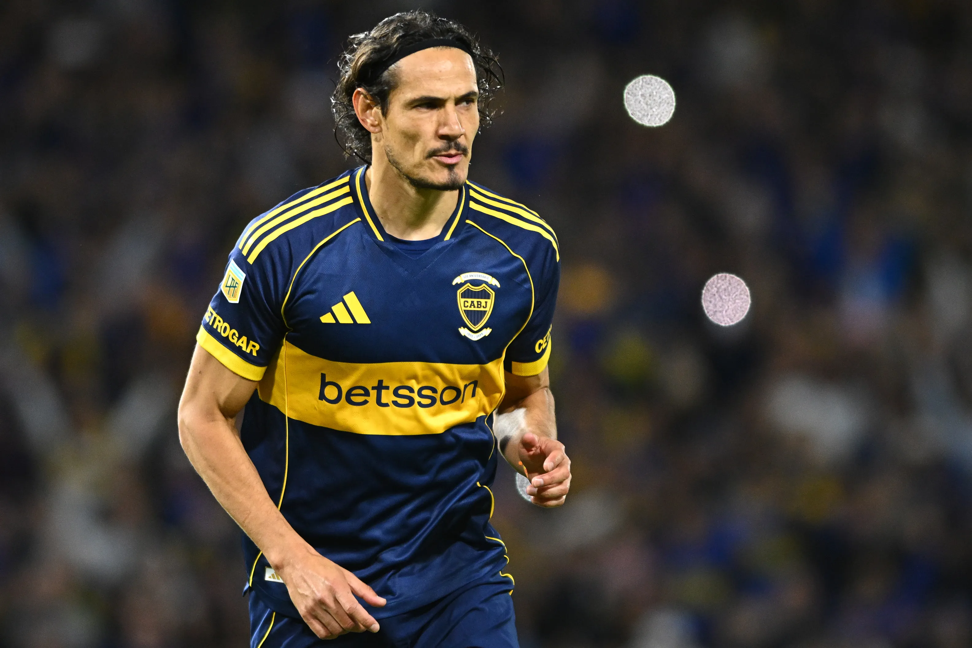 Edinson Cavani, delantero uruguayo de Boca. (Getty Images)