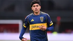 Exequiel Zeballos, futbolista de Boca Juniors.