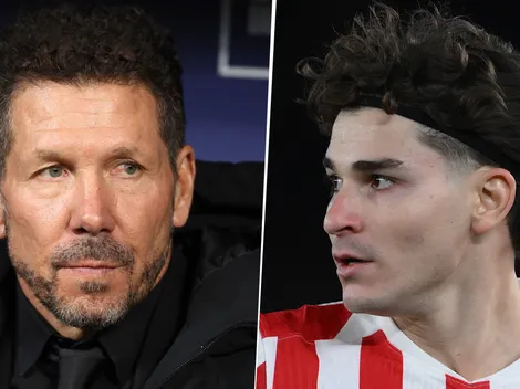 Simeone ya le mete presión a Julián por su presente en el Atlético de Madrid