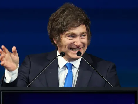 Javier Milei sacó pecho por la clasificación de Estudiantes a la final del Torneo Clausura