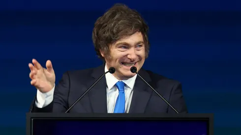 Javier Milei sacó pecho por la clasificación de Estudiantes a la final del Torneo Clausura